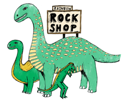 Rainbow Rock Shop on Route 66